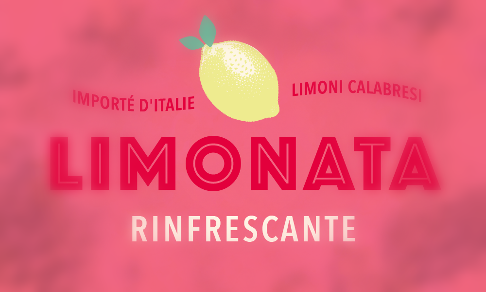 Animation traditionnelle dessin&eacute;e image par image d'un soda au citron.
